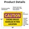 Signmission Radiation & Laser Sign, 12 in H x 18 in W, Vinyl Decal, Rectangle OS-2PACK-CR-D-1218-L-10134 - alternate 6